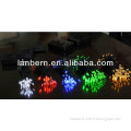 wholesale cheap rgb or single color China outdoor holiday christmas decoration 5m 50leds Solar led copper wire string lights